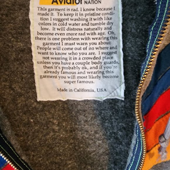 Aviator Nation Grey Hoodie - Picture 3 of 3